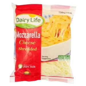 Dairy Life Mozzarella Shredded Cheese, 200g