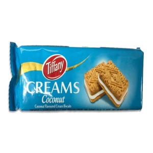 Tiffany Cream Sandwich Coconut 84g