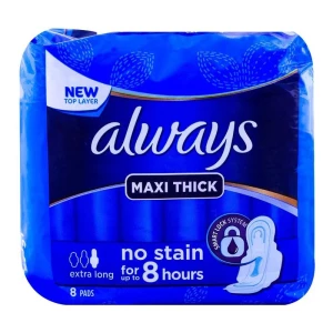 Always Pads Maxi Thick 8's