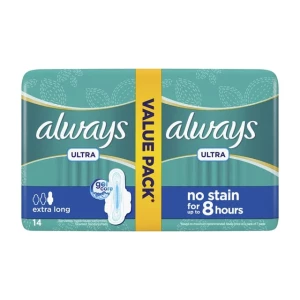 Always Pads Ultra Thin 14's Large V.P