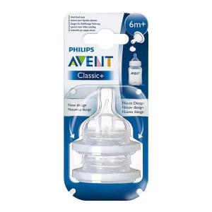 Avent Classic Silicone Teat 6m+