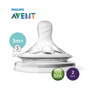 Avent Philips Natural Ii Teat Medium Flow 3M+3H