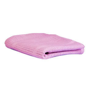 Baby Blanket 100% cotton(70x90 cm) Pink