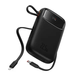 Baseus Qpow2 Dual Cable Fast Charge Power Bank 20000mAh 22.5W