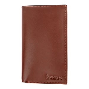 Basix Long Wallet, Brown