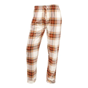 Basix Men's Trouser, Checkered Shades Of Brown N Vanilla, MT-908