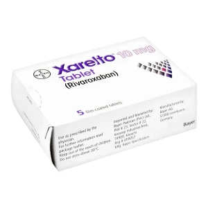 Bayer Pharmaceuticals Xarelto Tablet, 10mg, 5-Pack