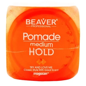 Beaver Professional Pomade Medium Hold Hair Wax, 75g