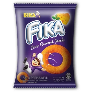 Bika Fika Cheese Flavoured Snacks 70g
