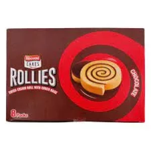Bisconni Rollies Chocolate 8 pcs