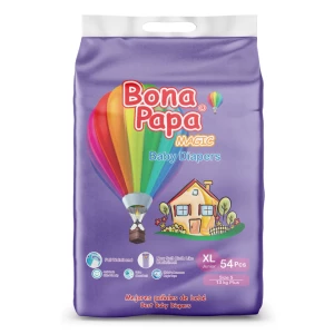 Bonapapa Baby Diaper Magic Jumbo Extra Large Size 5 (13+ Kg) 54 Pcs