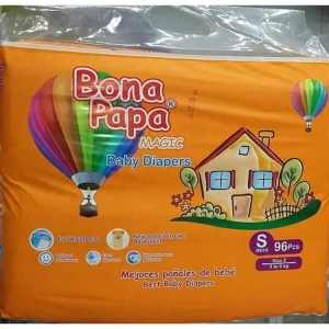 Bonapapa Baby Diaper Magic Jumbo Small Size 2(3- 6 Kg) 72 Pcs