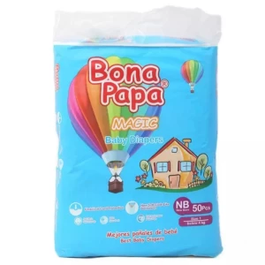 Bonapapa Baby Diaper Magic New Born Size 1 (Below 4 Kg) 38 Pcs