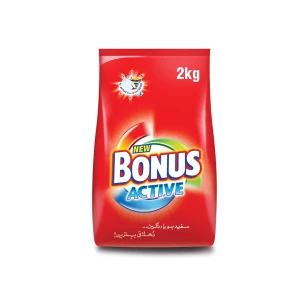 Bonus Active Detergent Washing Powder 2kg