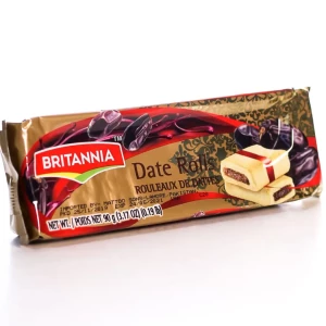 Britannia Date Roll Cookies 90g