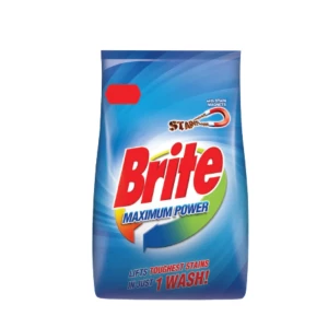 Brite Antibacterial Detergent Washing Powder 1 kg