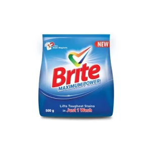 Brite Antibacterial Detergent Washing Powder 500g