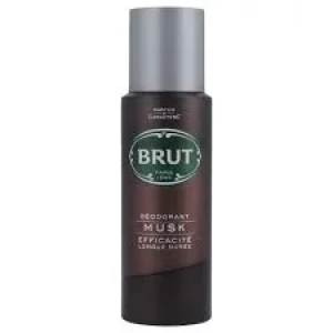 Brut Deodorant Spray Musk Black 200ml (Imported)