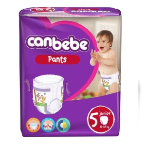 Canbebe Baby Diaper Junior Size 5 (11- 15 Kg) 28 Pcs