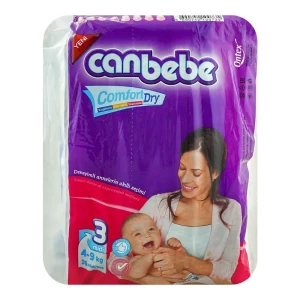 Canbebe Baby Diaper Midi Size 3 (4-9 Kg) 36 Pcs