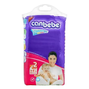 Canbebe Baby Diaper Mini Size 2 (3-6 Kg) 40 Pcs