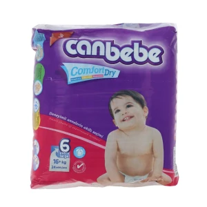 Canbebe Baby Diaper Pants Jumbo Extra Large Size 6 (16+ Kg) 24 Pcs