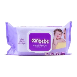 Canbebe Baby Wipes Creamy Touch 56 Pcs