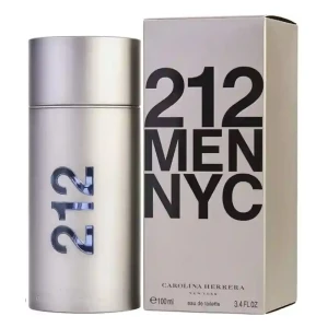 Carolina Herrera 212 Men NYC Eau De Toilette, For Men, 100ml