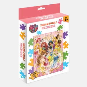 CHARACTER PUZZLE GAME , 30PCS, PRINCESS