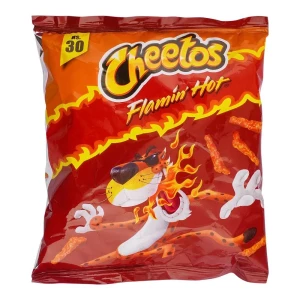 Cheetos Red Flaming Hot 30Gm 12 Pieces