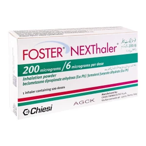 Chiesi Pharmaceuticals Foster NEXThaler, 200/6mg, 120 Doses