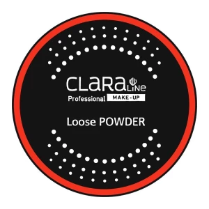 Claraline Professional Make-Up HD Loose Powder, 124