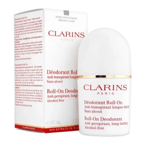 Clarins Paris Anti-Perspirant Deodorant Roll-On, 50ml