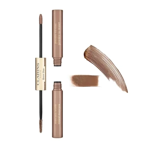 Clarins Paris Brow Duo, Defines & Fixes Brows, 02 Auburn