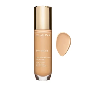 Clarins Paris Everlasting Long-Wearing & Hydrating Matte Foundation, 105.5W Flesh