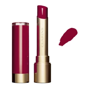 Clarins Paris Joli Rouge Lacquer Intense Colour Lip Balm, 744L Plum