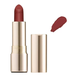 Clarins Paris Joli Rouge Velvet Matte & Moisturizing Long-Wearing Lipstick, 737V Spicy Cinnamon