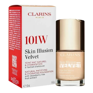 Clarins Paris Skin Illusion Hydrating Foundation, 101W