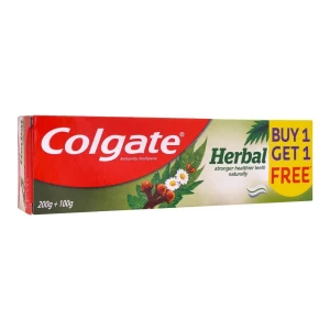 Colgate Herbal Tooth Paste, Buy 1 Get 1 Free, 200g + 100g