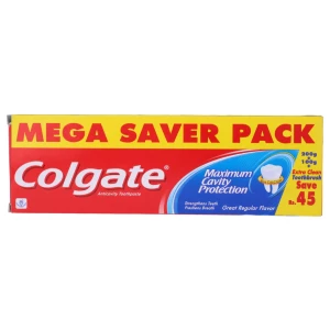 Colgate Maximum Cavity Protection Toothpaste- Brush Pack 300g