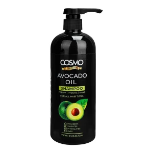 Cosmo Beaute Avocado Oil Shampoo, For All Hair Types, 750ml