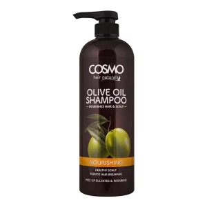 Cosmo Hair Naturals Olive Oil Nourishing Shampoo, Reduce Hair Breakage, 1000ml