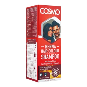 Cosmo Shampoo Hair Color, Henna, 180ml