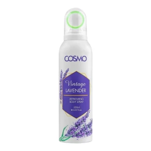 Cosmo Vintage Lavender Refreshing Body Spray, 200ml