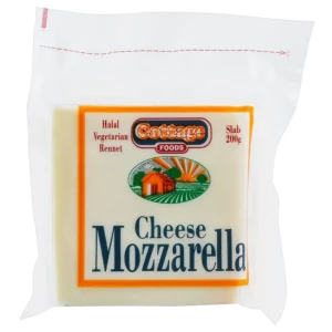 Cottage Mozzarella Cheese, Slab, 200g