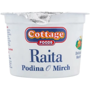 Cottage Raita, Podina Mirch, 250g