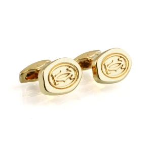 CRT Cufflinks For Men, Golden, C-05