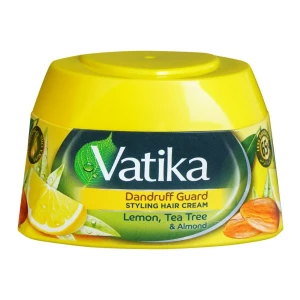 Dabur Vatika Moroccan Argan Soft & Silky Styling Hair Cream, For Dull/Dry & Unmanagable Hair, 140ml