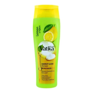 Dabur Vatika Naturals Neem & Lemon Dandruff Guard Shampoo, 185ml