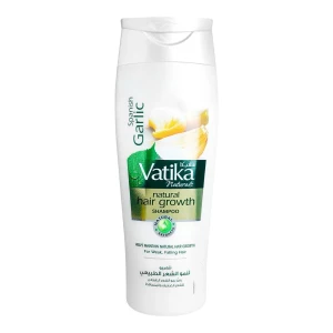 Dabur Vatika Naturals Spanish Garlic Natural Hair Growth Shampoo, For Weak/Falling Hair, 360ml